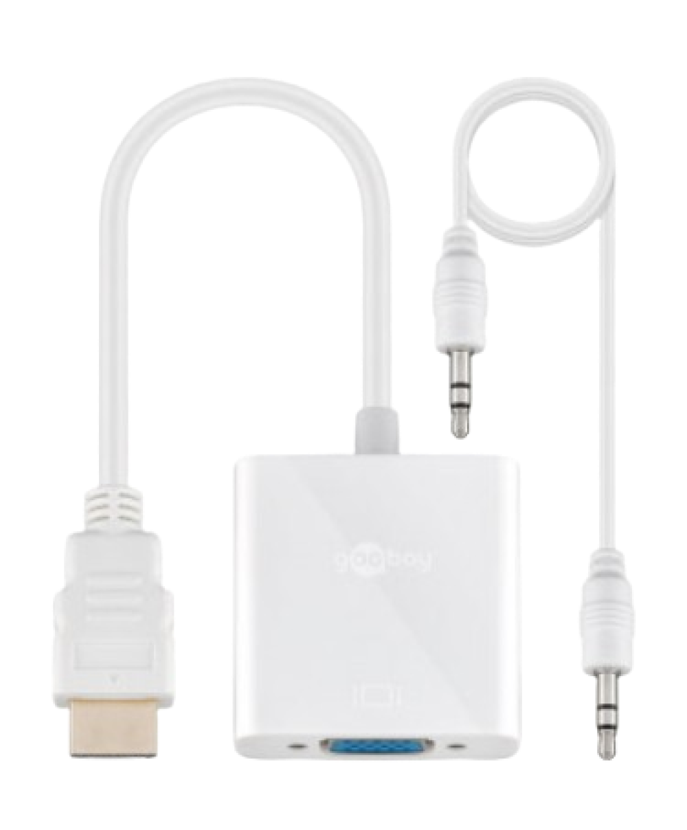 GOOBAY HDMI na VGA 0,15m bel adapter