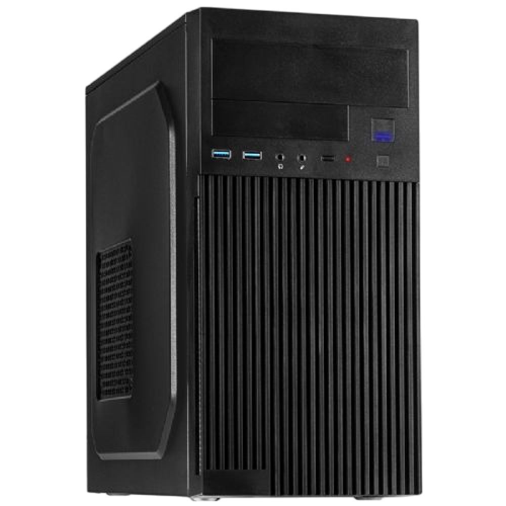 INTER-TECH IT-6521 Straight microATX črno ohišje