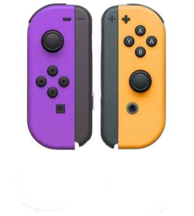 SWITCH JOY-CON PAIR neon purple/neon orange