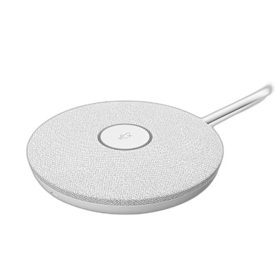 LOGITECH Rally Mic Pod Hub LED za Rally žični sistem dodatni beli mikrofon