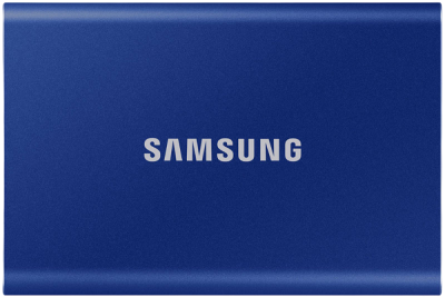 Zunanji SSD 1TB Type-C USB 3.2 Gen2 V-NAND UASP, Samsung T7, moder (MU-PC1T0H/WW)
