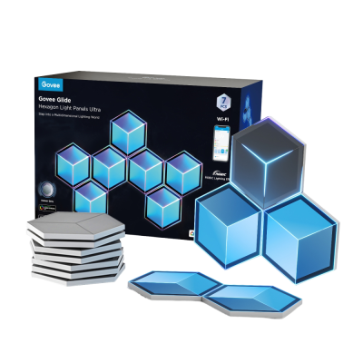 GOVEE GLIDE HEXAGON LIGHT PANELS ULTRA 7-PACK