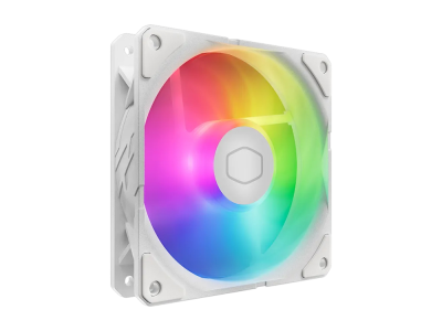 Ventilator za ohišje Cooler Master SickleFlow Edge 120 ARGB White Edition, PWM 120mm, bel