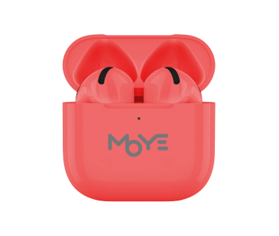 MOYE AURRAS 3 LITE brezžične slušalke - rdeče barve