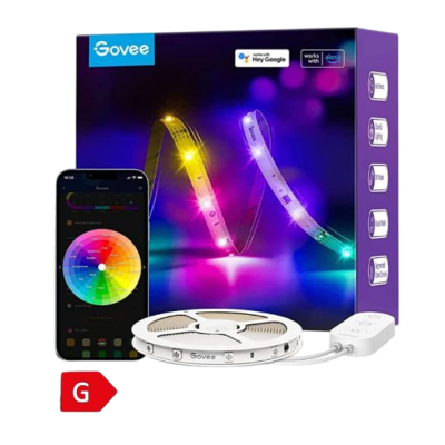 GOVEE RGBIC Basic Wi-Fi + Bluetooth LED trak 5 m