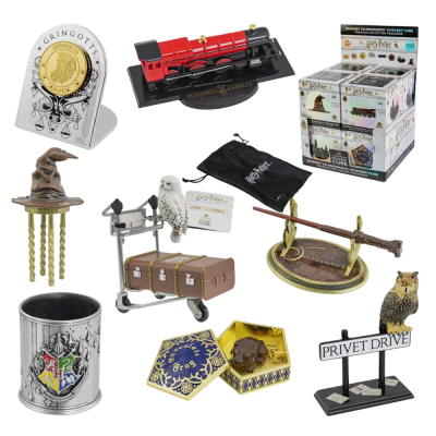 NOBLE COLLECTION Harry Potter Journey to Hogwarts assorted škatla presenečenja