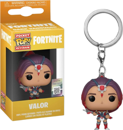 FUNKO POCKET POP KEYCHAIN Fortnite S2 Valor obesek