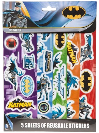 DC BATMAN, NALEPKE