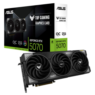 ASUS TUF Gaming GeForce RTX 5070 12GB GDDR7 OC (TUF-RTX5070-O12G-GAMING) gaming grafična kartica