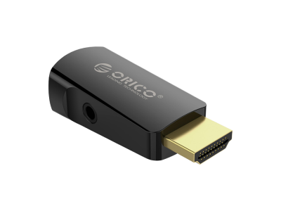 Adapter HDMI v VGA + 3.5 mm, ORICO XD-HLFV-BK