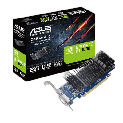 ASUS GeForce GT 1030 2GB GDDR5 silent low profile GT1030-SL-2G-BRK grafična kartica