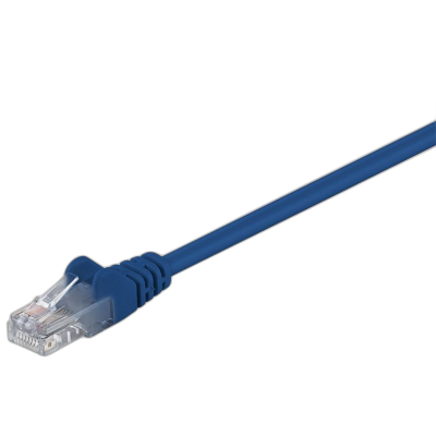GOOBAY U/UTP CAT 5e patch 1,5 m modri mrežni povezovalni kabel