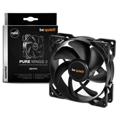 BE QUIET! Pure Wings 2 (BL038) 92mm 4-pin PWM ventilator