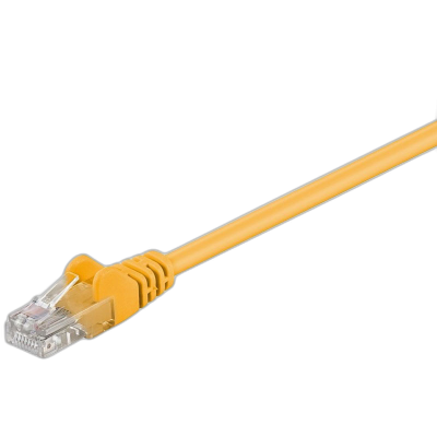 GOOBAY U/UTP CAT 5e patch 1 m rumen mrežni povezovalni kabel