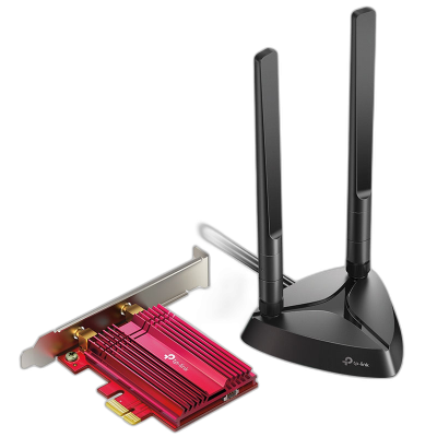 TP-LINK Archer TX3000E AX3000 Wi-Fi6 Bluetooth5.0 PCI express 2402Mbps(5GHz)+574Mbps(2,4GHz) adapter