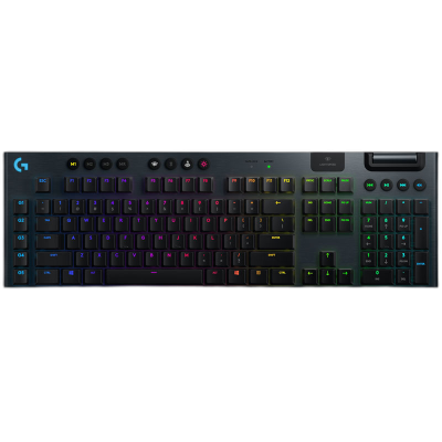 LOGITECH G915 LIGHTSPEED GL Tactile brezžična RGB mehanska gaming slo črna tipkovnica