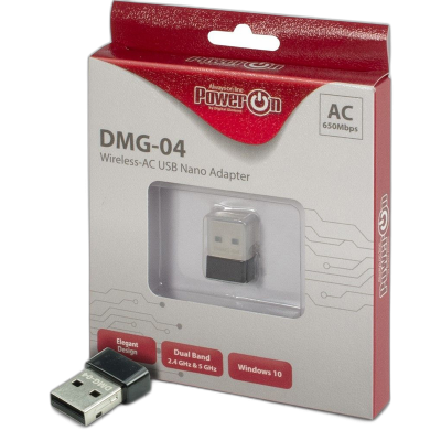INTER-TECH DMG-04 WiFi 5 nano USB brezžični mrežni adapter