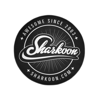 SHARKOON Floor Mat 2r=120cm črna/bela talna podloga