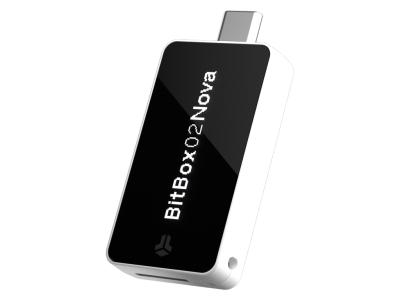 BitBox02 NOVA Multi edition, strojna denarnica za Bitcoin in druge kriptovalute, črna