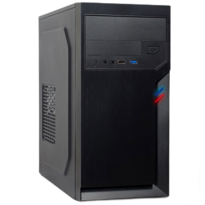 INTER-TECH 6502 ROMEA microATX črno ohišje