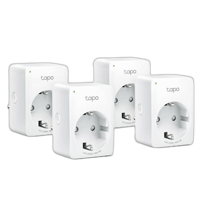 TP-LINK Tapo P100 Mini Smart Wi-Fi 4-pack pametna vtičnica