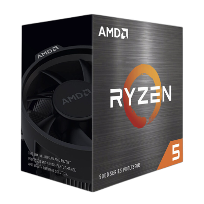 AMD Ryzen 5 5600 3,5GHz/4,4Ghz 65W S-AM4 Wraith Stealth hladilnik BOX procesor