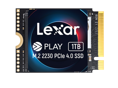SSD 1TB M.2 30mm 2230 PCI-e 4.0 x4 NVMe, 3D TLC, Lexar PLAY (LNMPLAY001T-RNNNG)