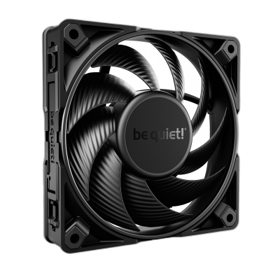 BE QUIET! Silent Wings PRO 4 (BL098) 120mm 4-pin PWM črn ventilator