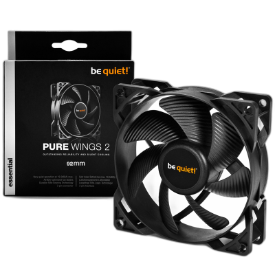 BE QUIET! Pure Wings 2 (BL045) 92mm 3-pin PWM ventilator