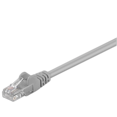 GOOBAY U/UTP CAT 5e LAN patch 0,25 sivi povezovalni kabel