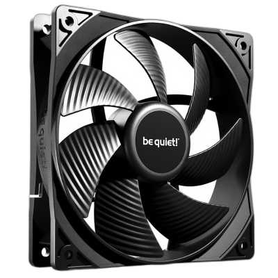 BE QUIET! Pure Wings 3 (BL105) 120mm 4-pin PWM črn ventilator