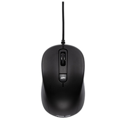 ASUS MU101C Blue Ray žična optična črna miška