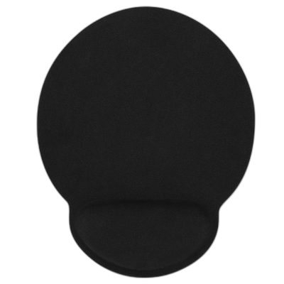MANHATTAN črna ergonomska podloga za miško / naslonjalo za zapestje