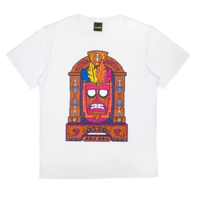 MERCHANDISE CRASH BANDICOOT 2020 AKU AKU MAJICA XS