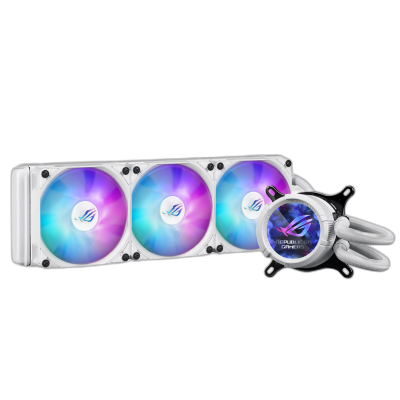 ASUS ROG Strix LC III 360 ARGB 360mm LCD bela vodno hlajenje