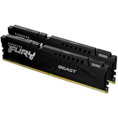 KINGSTON Fury Beast 64GB (2x32GB) 6000MT/s DDR5 CL30 EXPO KF560C30BBEK2-64 ram pomnilnik