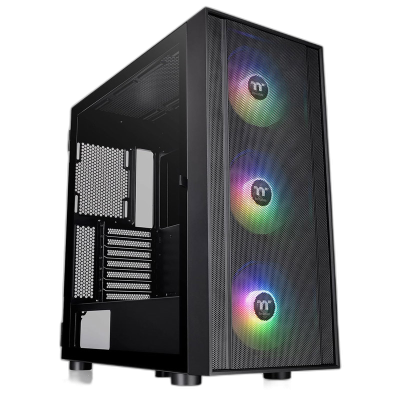 THERMALTAKE H570 TG ARGB Mid-ATX okno črno ohišje