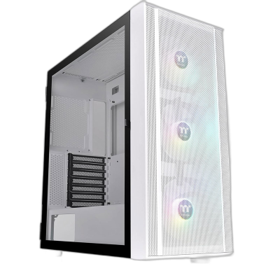 THERMALTAKE H570 TG ARGB Snow Mid-ATX okno belo ohišje