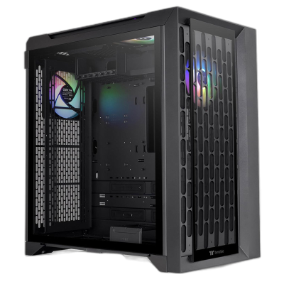 THERMALTAKE CTE C700 TG ARGB Mid-ATX okno črno gaming ohišje
