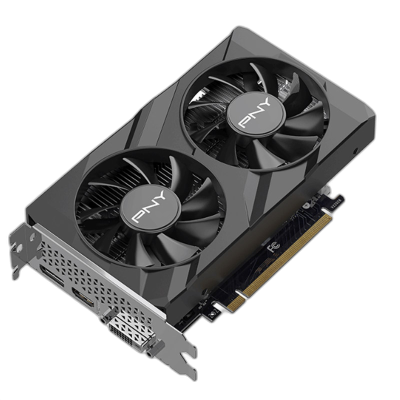 PNY GeForce RTX 3050 6GB Verto GDDR6 (VCG30506DFXPB1) grafična kartica