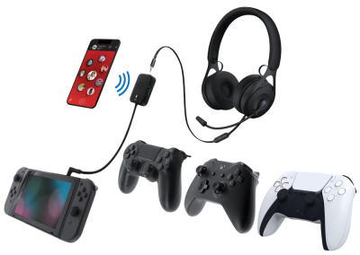 BIONIK CHAT MIXER ZA NINTENDO SWITCH, SWITCH LITE, PS5, PS4, XBOX X/S & ONE