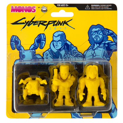 JINX Cyberpunk 2077 Monos Silverhand Set - Series 1 Yellow