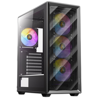 ANTEC AX85 Midi-ATX RGB okno gaming črno ohišje