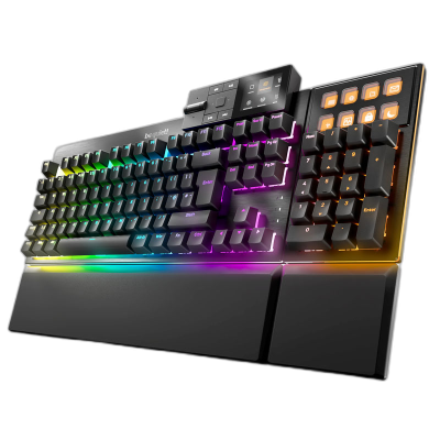 BE QUIET! Dark Mount Silent Linear UK RGB (BT001UK) mehanska modularna gaming črna tipkovnica