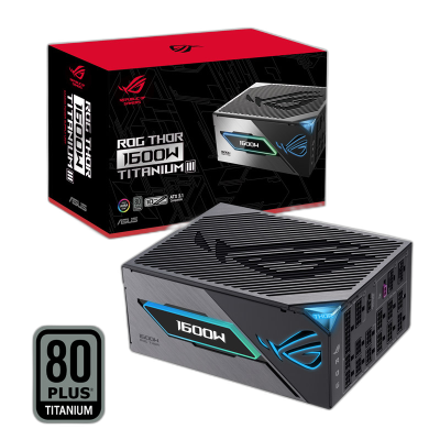 ASUS ROG Thor 1600W Titanium III gaming modularni ATX napajalnik