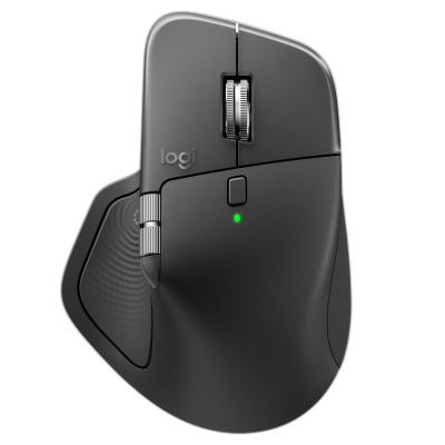 LOGITECH MX Master 4 brezžična Bluetooth USB Bolt Darkfield laser grafitna miška