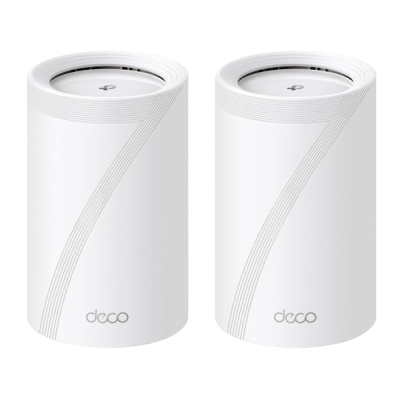 TP-LINK Deco BE65 BE9300 Tri-Band WiFi7 2-pack Mesh brezžični usmerjevalnik - router