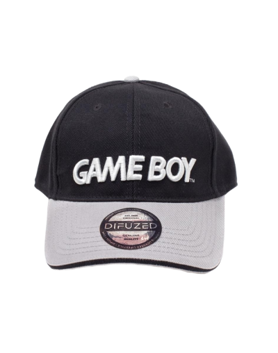 DIFUZED NINTENDO - BLACK/GREY GAMEBOY LOGO CURVED BILL