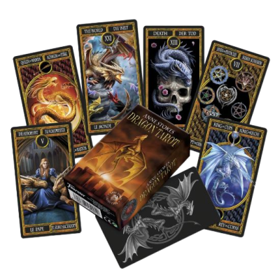NEMESIS NOW Anne Stokes dragon tarot karte