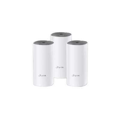 TP-LINK AC1200 Deco E4 3-pack Mesh Wi-Fi sistem (usmerjevalnik & ojačevalec)